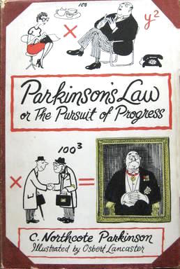 파킨슨의 법칙 초판 표지 이미지