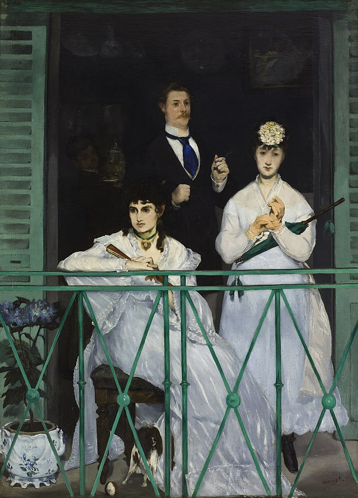 같이 있다고 같이 있는게 아니다.  인상주의 아버지라 불리는 프랑스 화가 에ㅏㅡ 마네의 작품. Édouard Manet  (1832–1883), 'The Balcony', 1868-1869, oil on canvas, 170 * 124.5 cm, Musée d'Orsay, Paris.